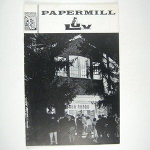 LUV Papermill Playhouse Program 1967 Robert Darnell Ronny Graham New Jersey